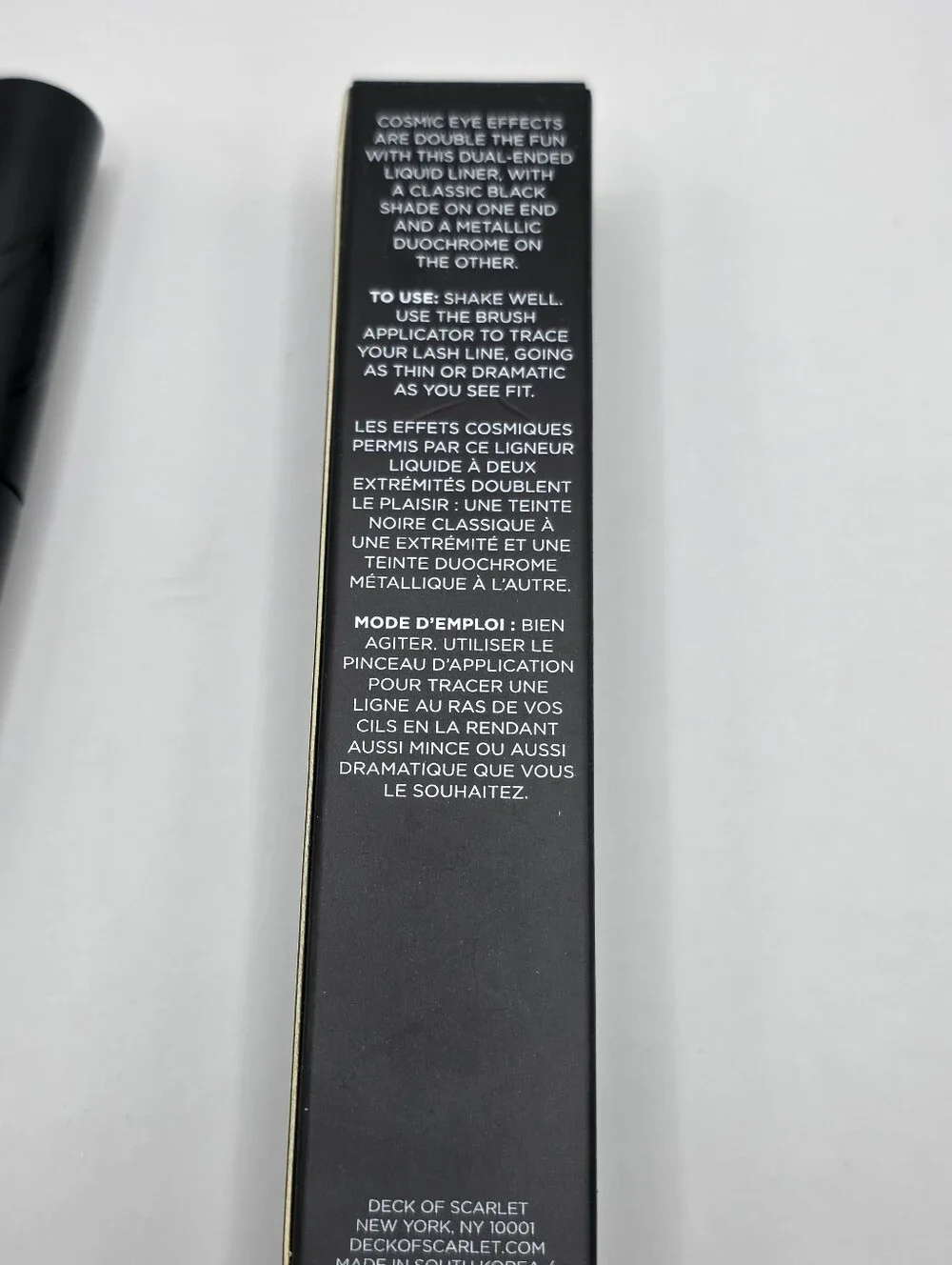 Deck of Scarlet Dual Drama Liquid Eyeliner
